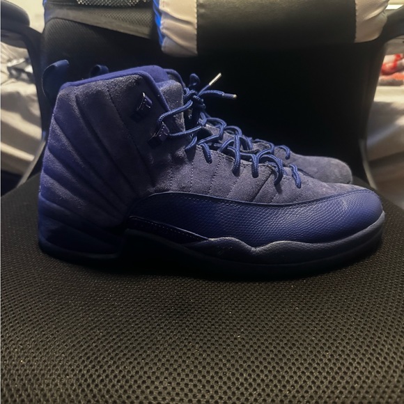 Jordan 12 Retro Deep Royal - Picture 2 of 4